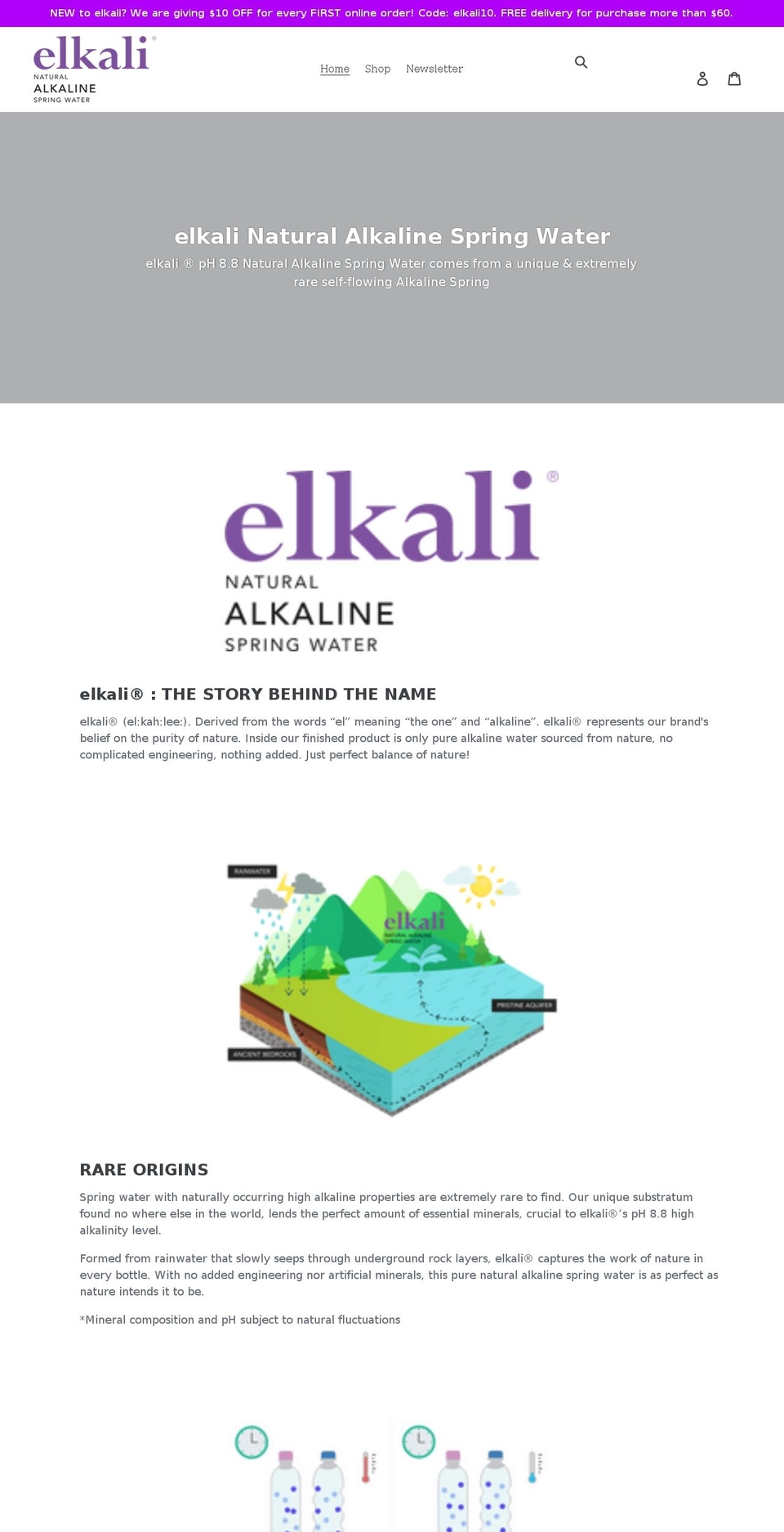 elkali.com.sg shopify website screenshot