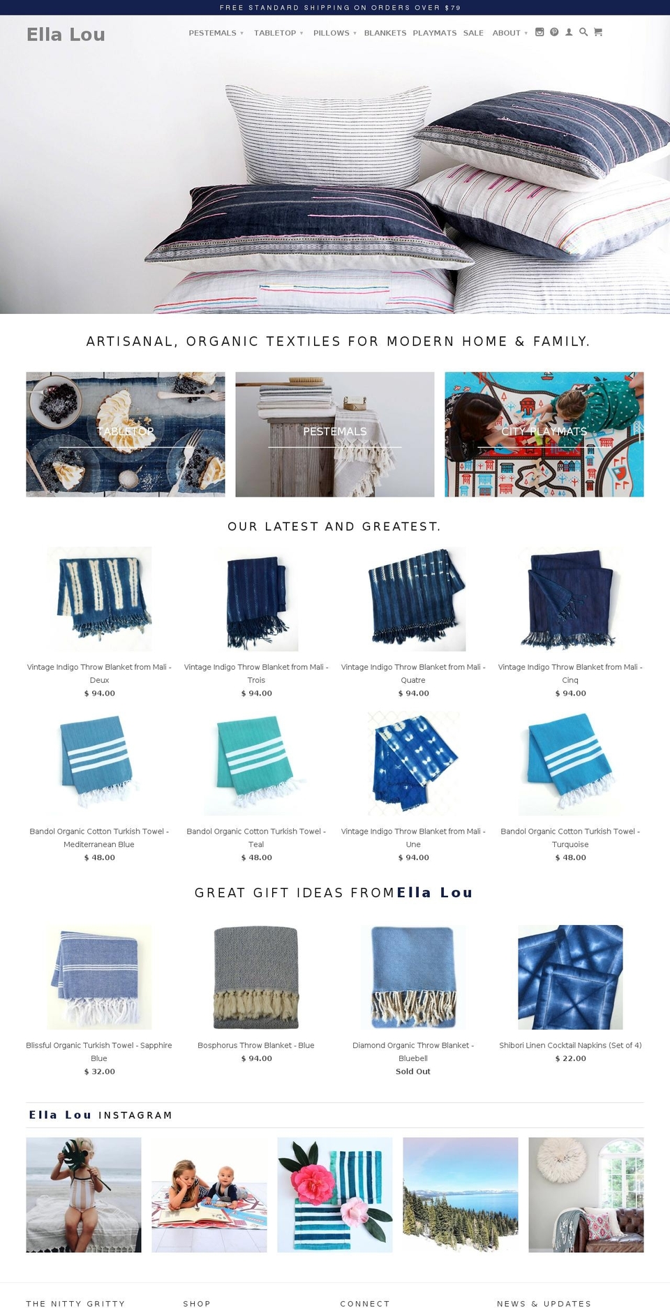 ella-lou.com shopify website screenshot