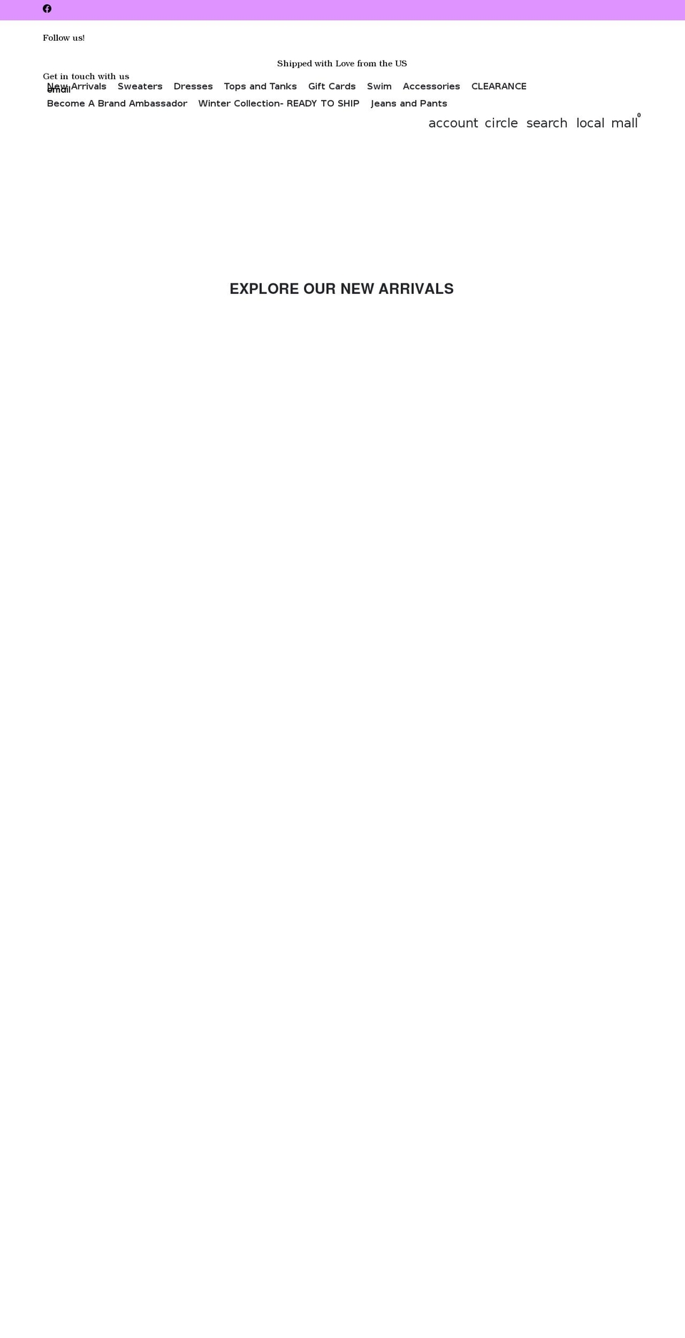 ellaandroo.com — Shopify storefront screenshot