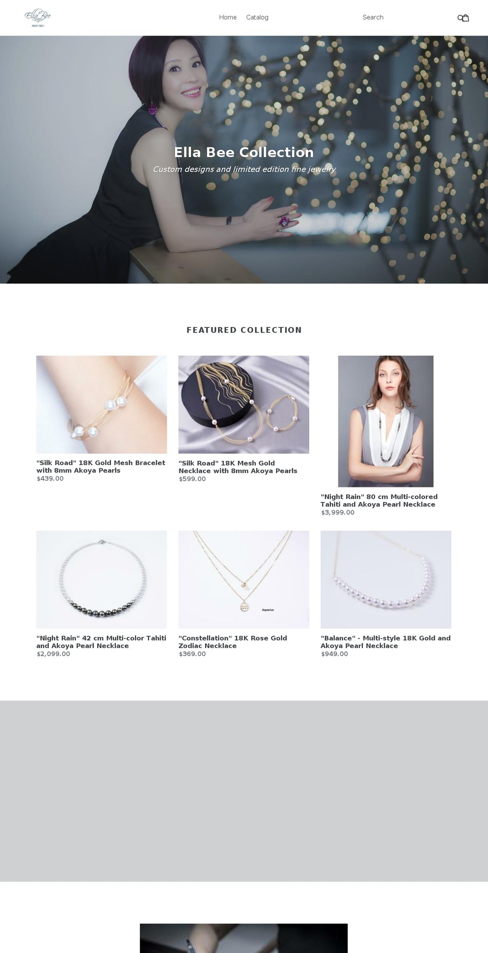 ellabeestudio.com shopify website screenshot