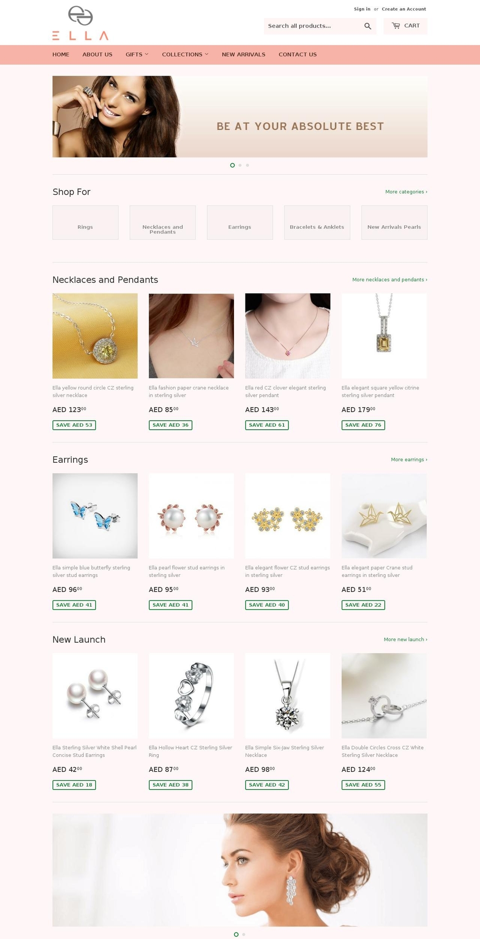 DO NOT CHANGE THIS Shopify theme site example ellajewels.com