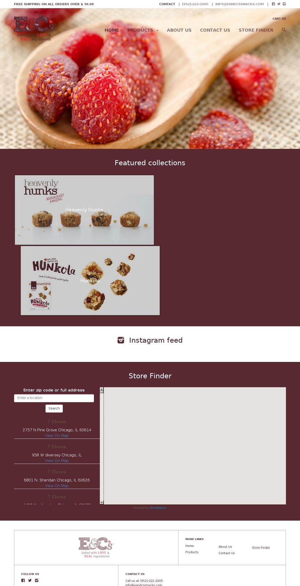 ellasheavenlyhunks.com shopify website screenshot