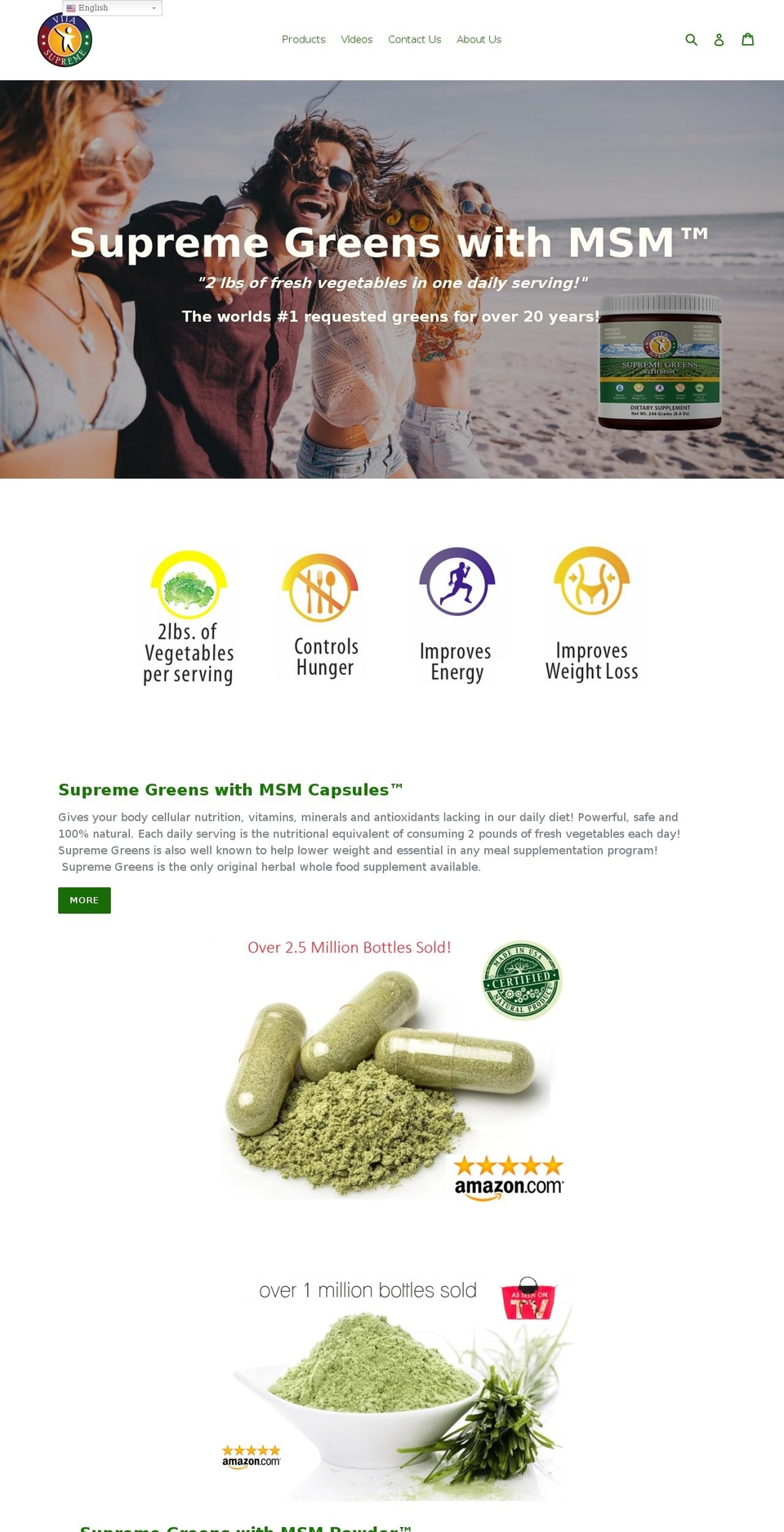 ellavage.com — Shopify storefront screenshot