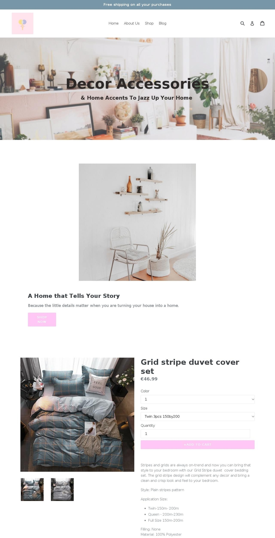 ellebylizelleshop.com shopify website screenshot