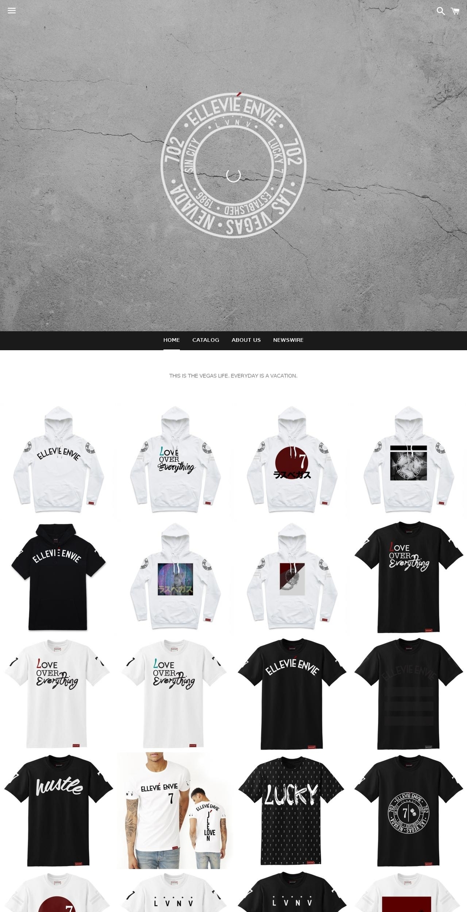 ellevie-envie.com — Shopify storefront screenshot