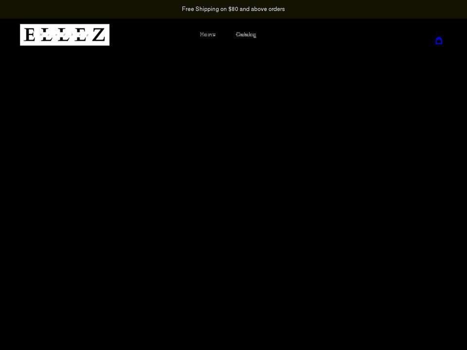 ellezhandbags.com shopify website screenshot
