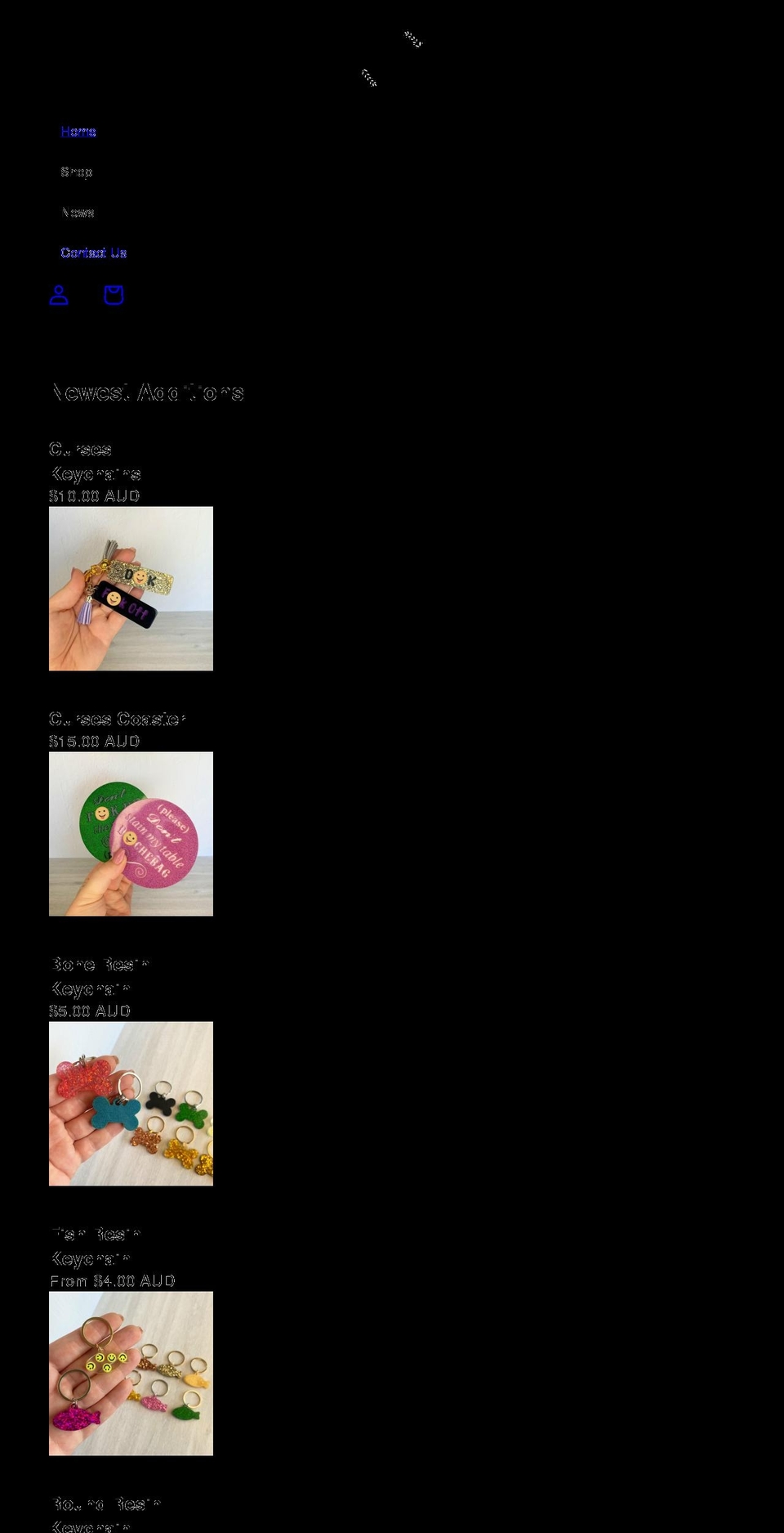 ellierae.com.au shopify website screenshot
