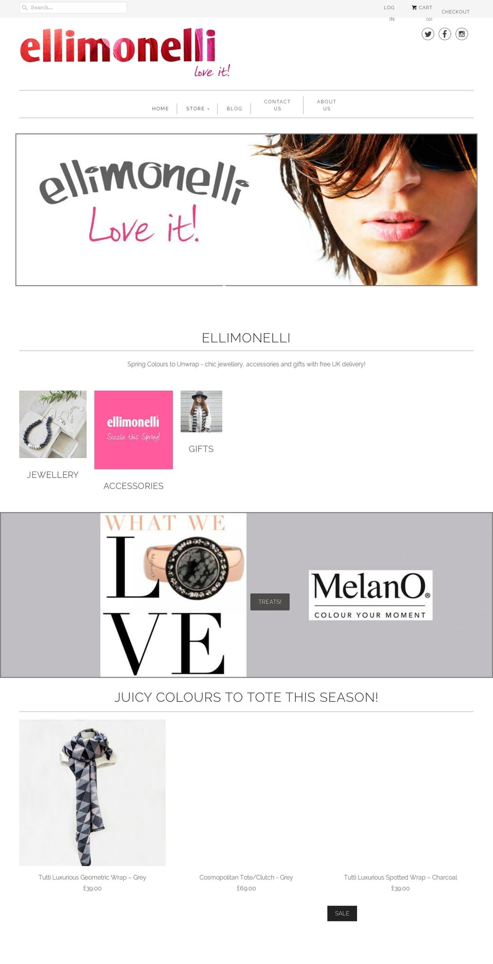 ellimonelli.myshopify.com shopify website screenshot