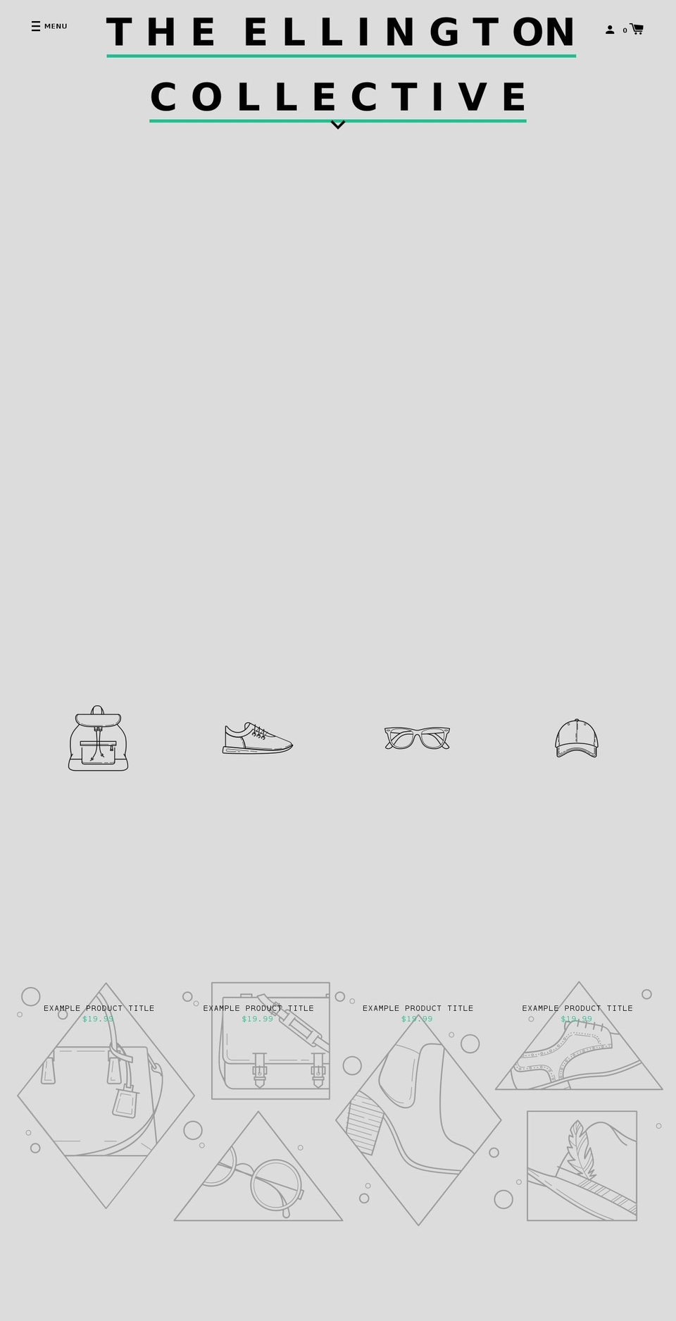 ellingtontrading.com — Shopify storefront screenshot