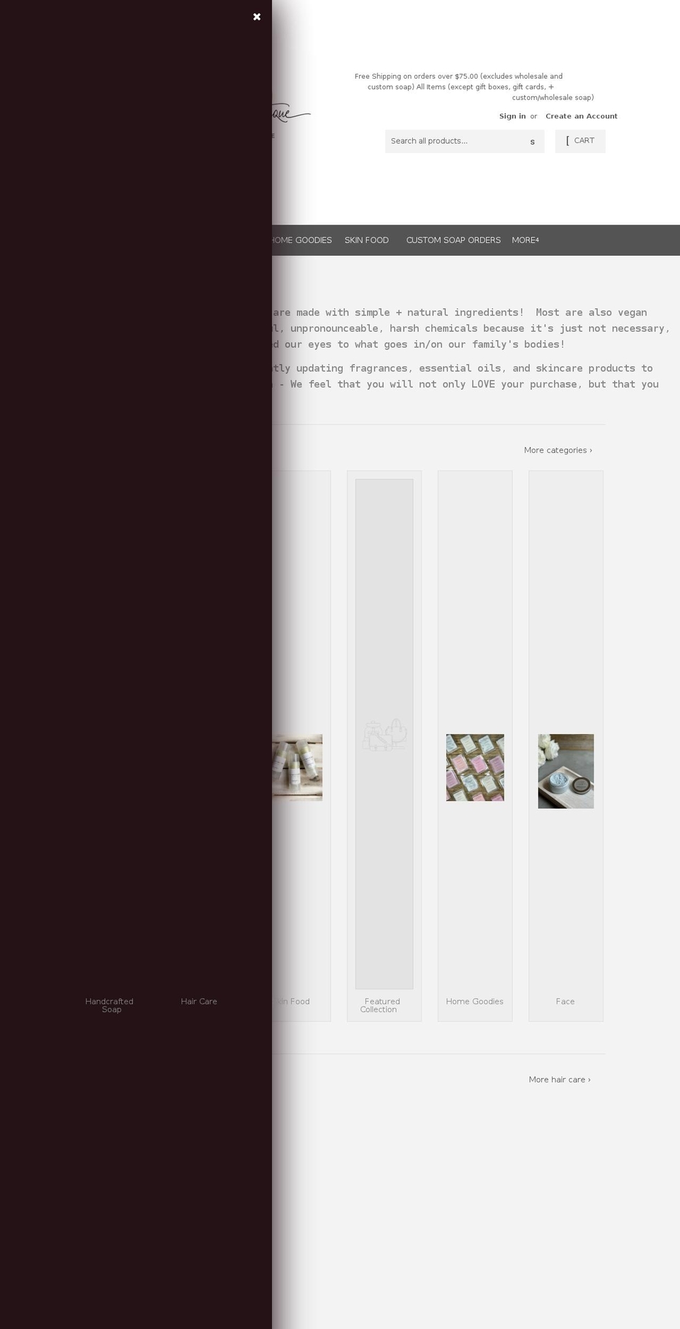 elliotreidboutique.com shopify website screenshot