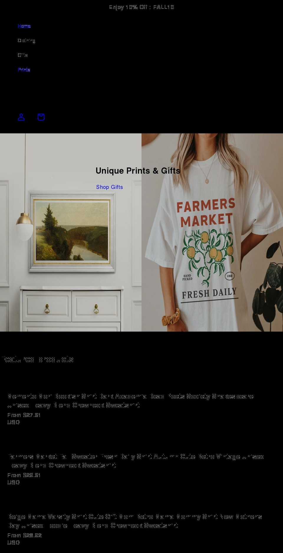 ellis-fisher.com shopify website screenshot