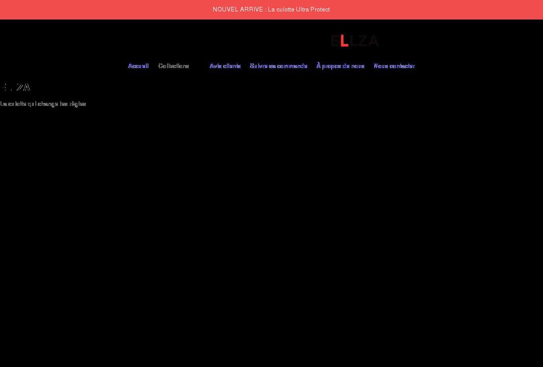 ellzapanties.com shopify website screenshot