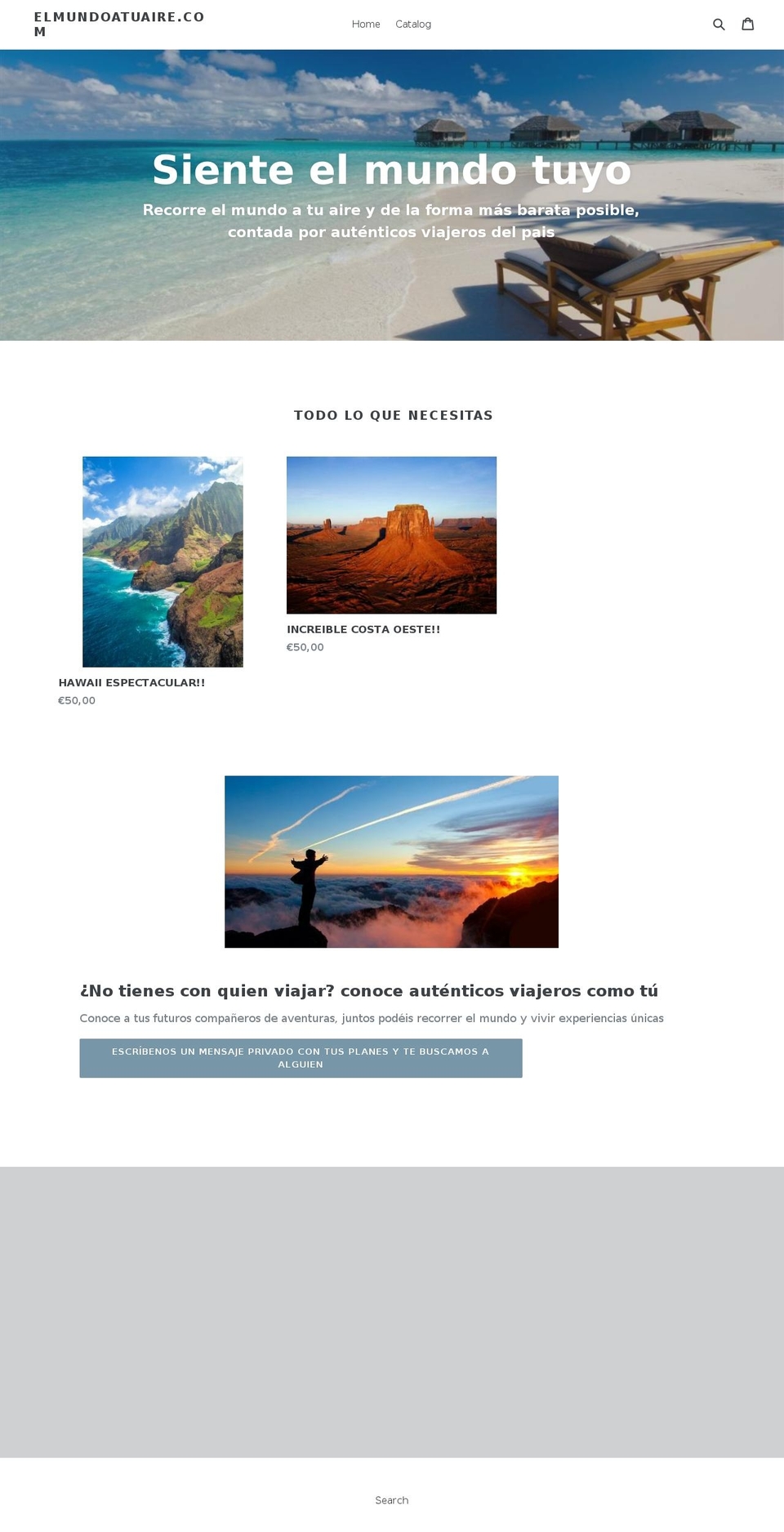 elmundoatuaire.com shopify website screenshot