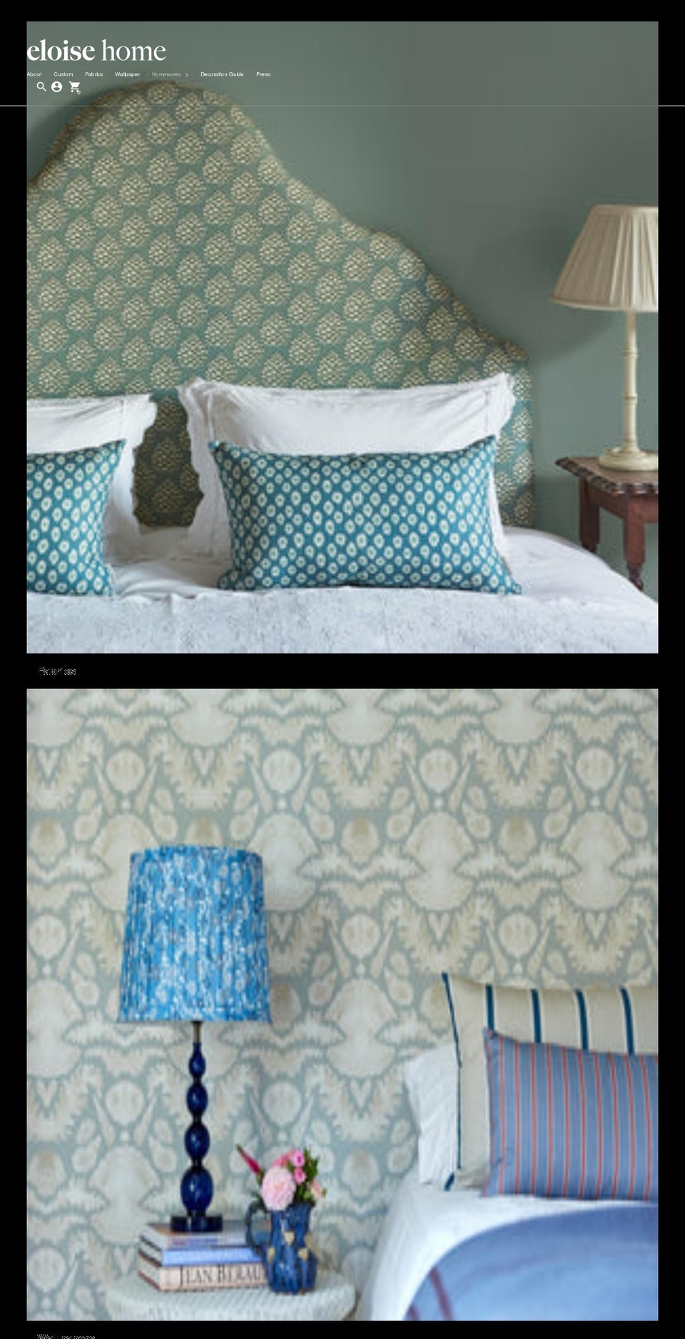 eloisehome.com shopify website screenshot