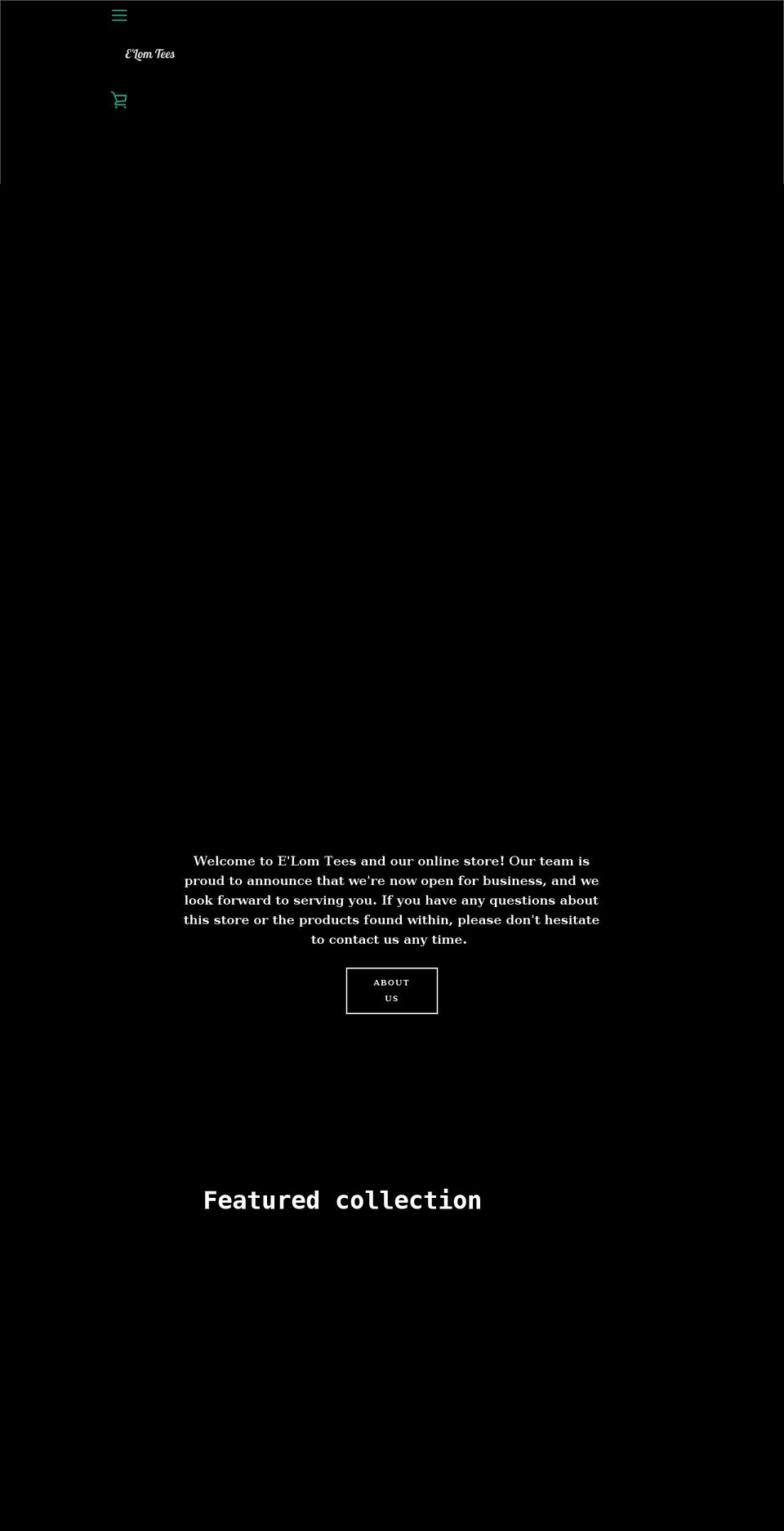 elomtees.com shopify website screenshot