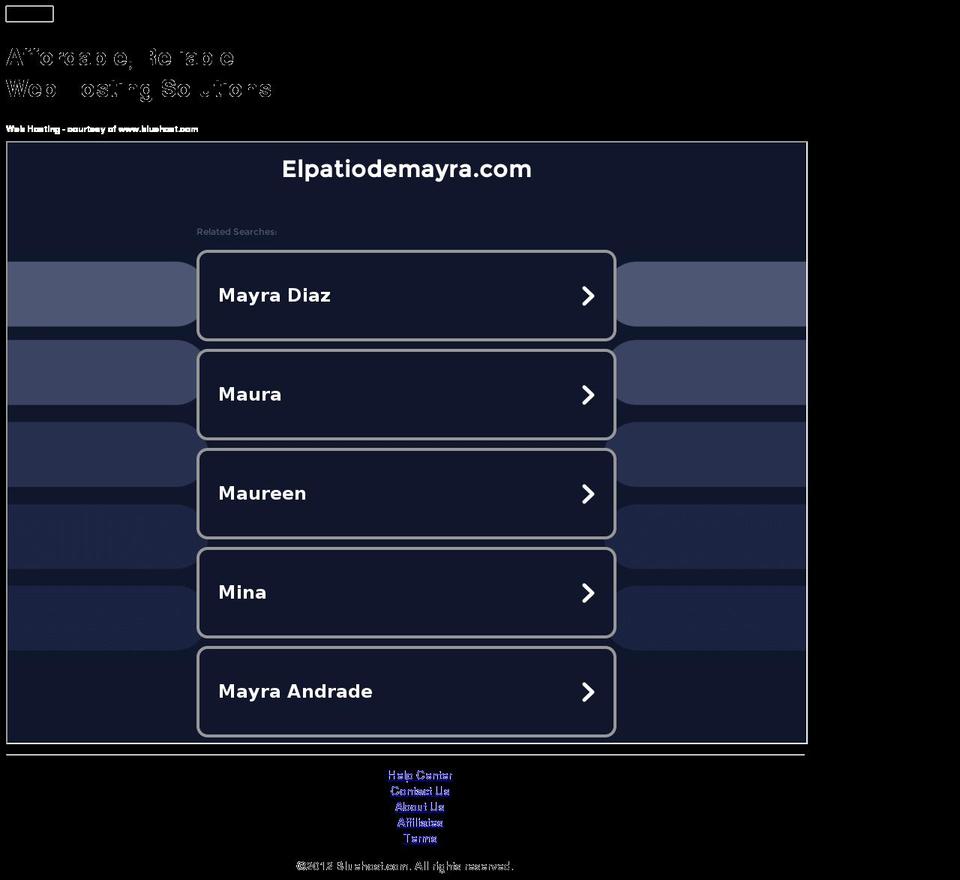 elpatiodemayra.com — Shopify storefront screenshot