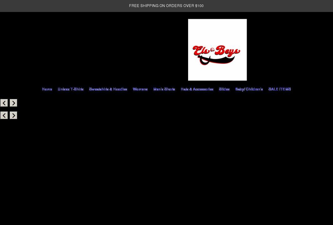 elsandbeys.com shopify website screenshot