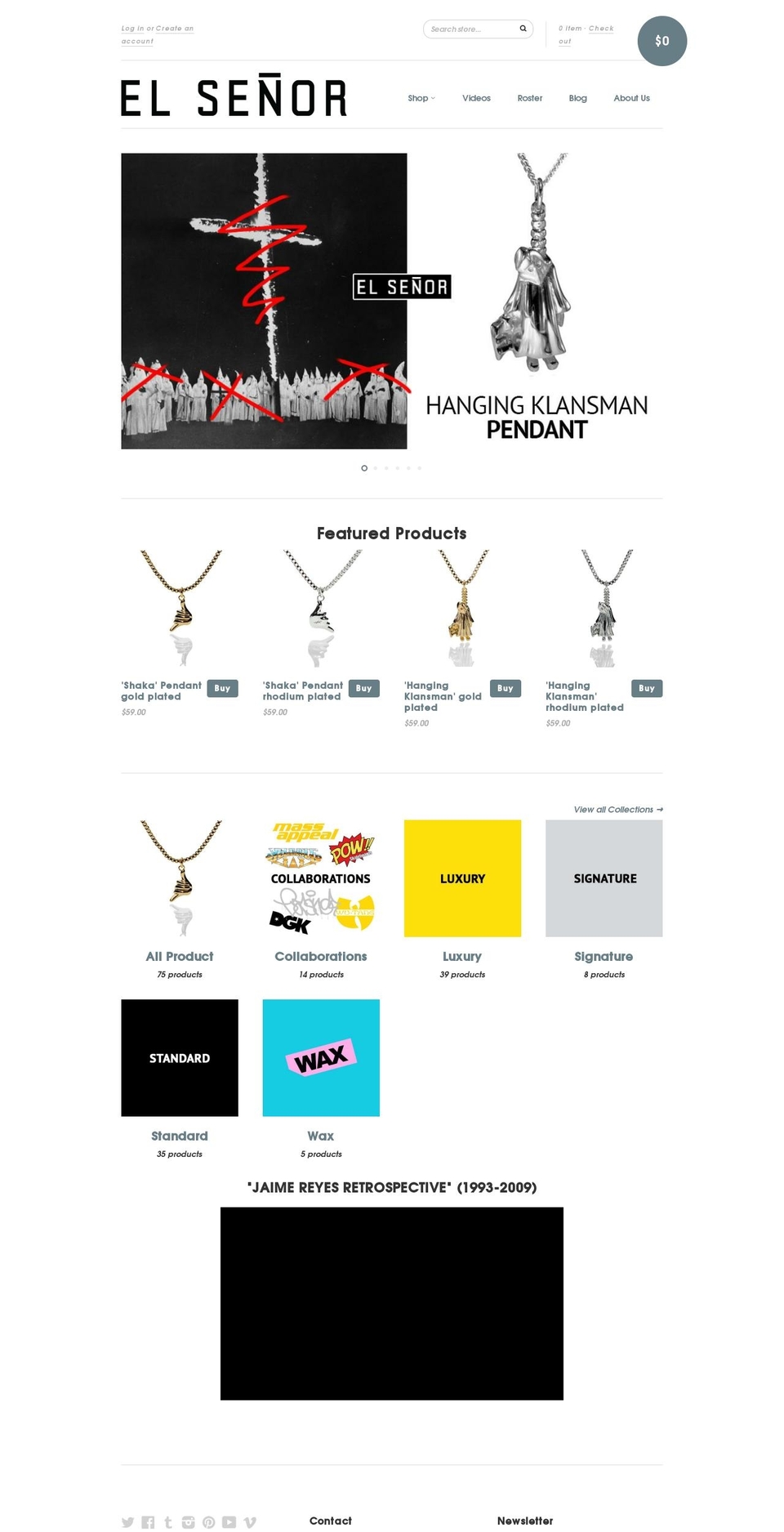 elsenorny.com — Shopify storefront screenshot