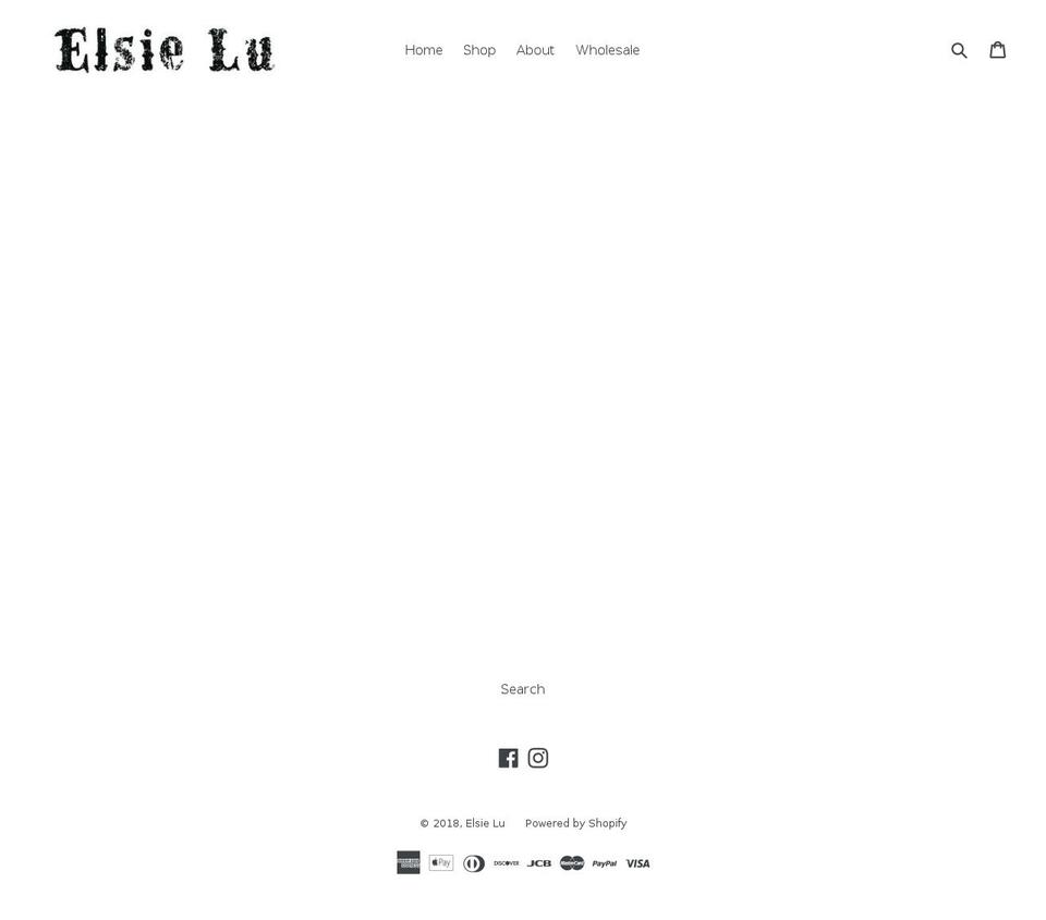 elsieluco.com — Shopify storefront screenshot