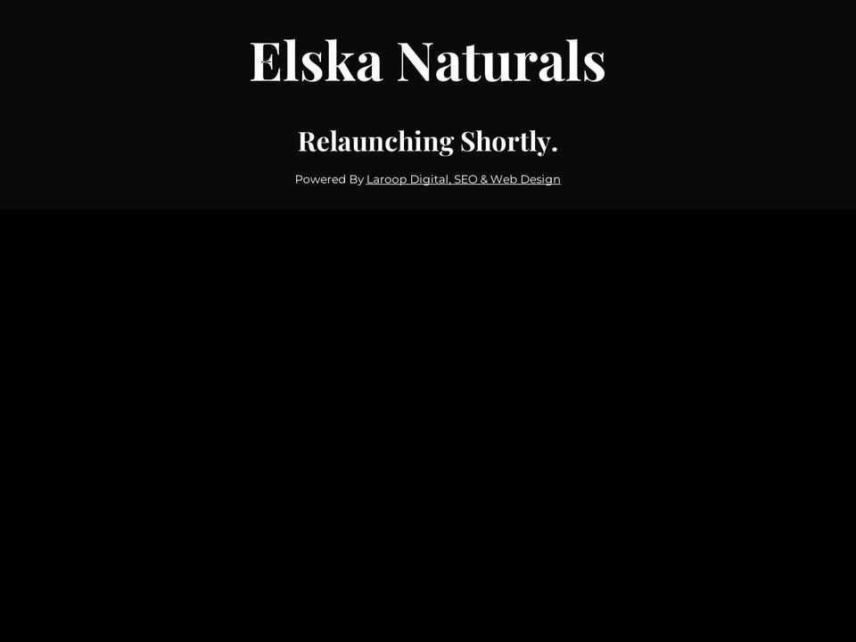 elskanaturals.com — Shopify storefront screenshot