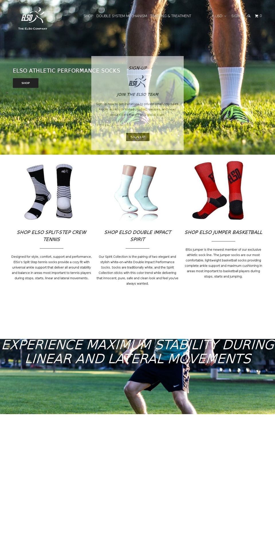 elsocompany.com shopify website screenshot