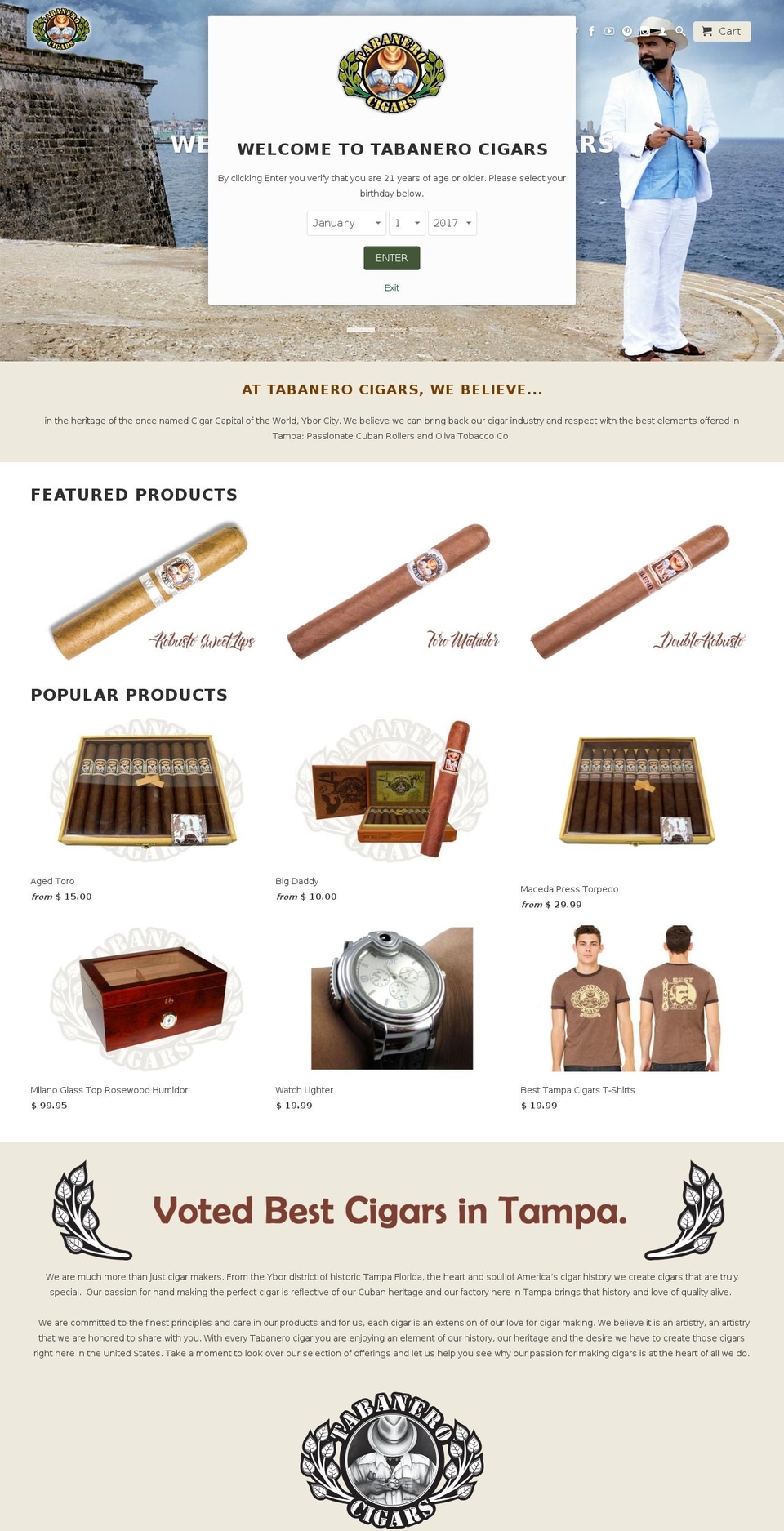 Bold Retina RO Fix Shopify theme site example elsolcigar.com