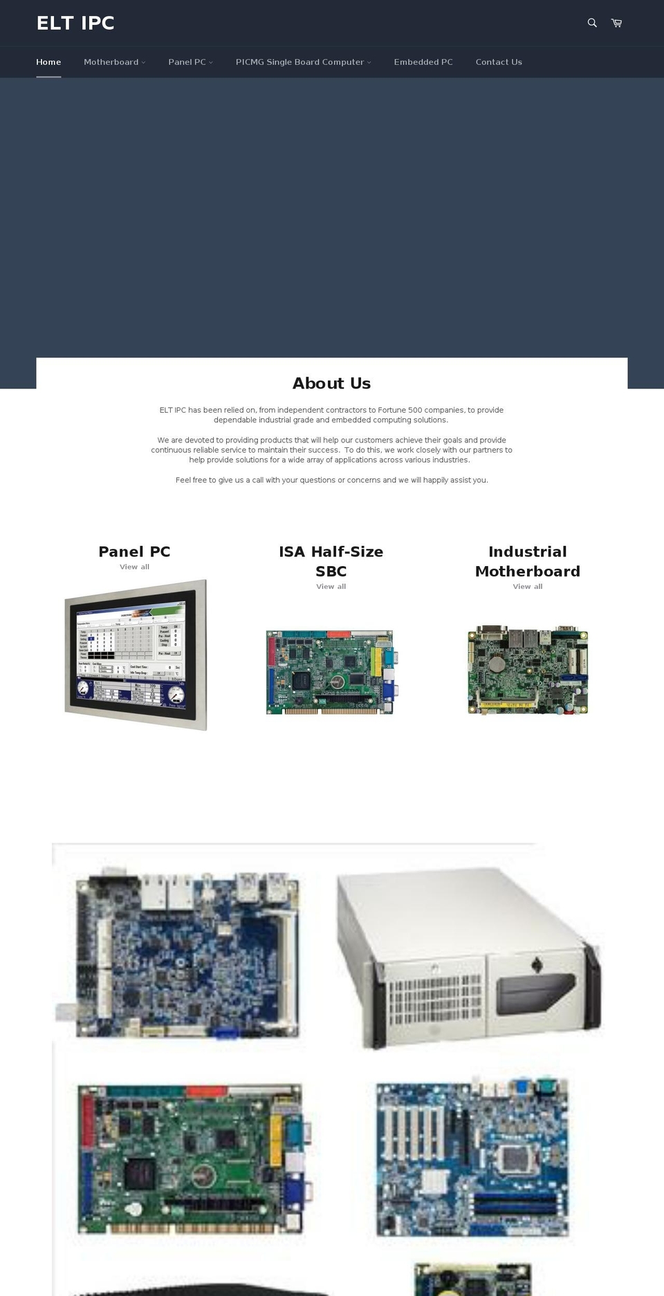 elt-ipc.com shopify website screenshot