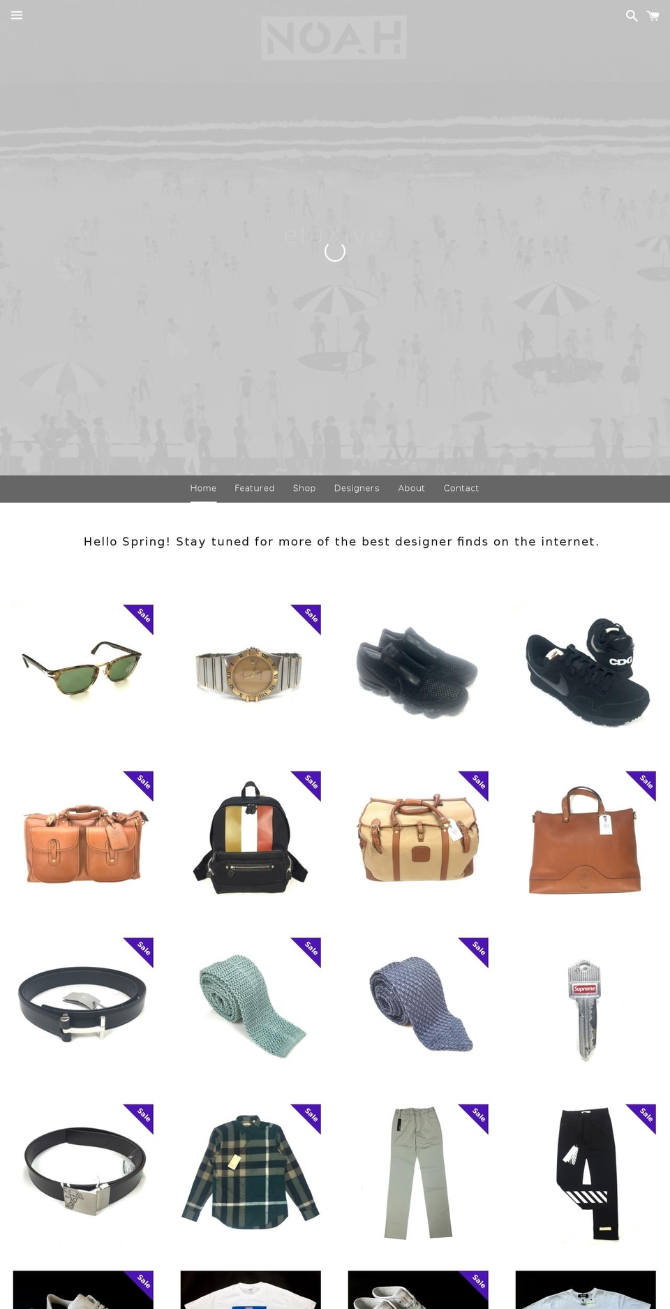 eluxive.com shopify website screenshot