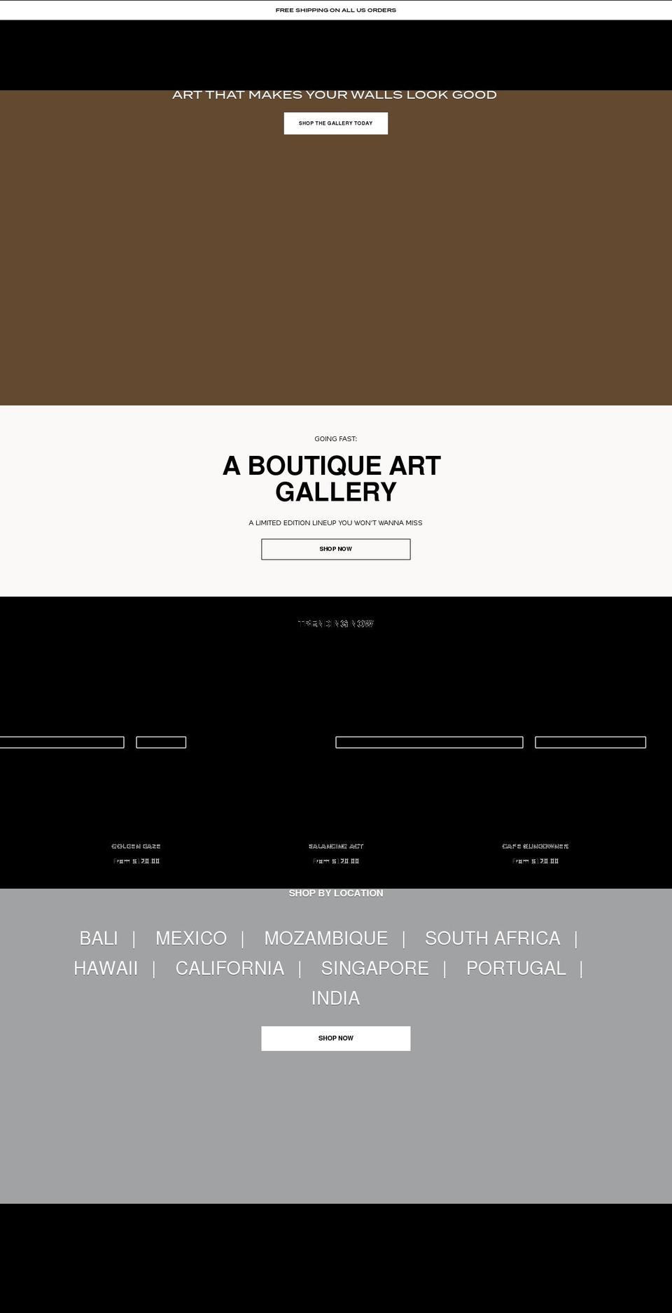elyseclark.com shopify website screenshot