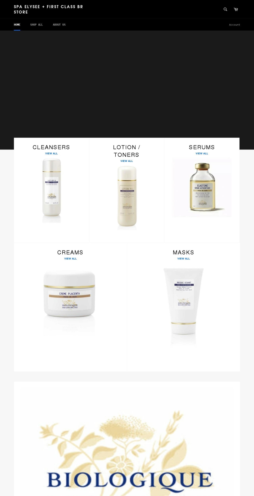 elyseestore.com shopify website screenshot