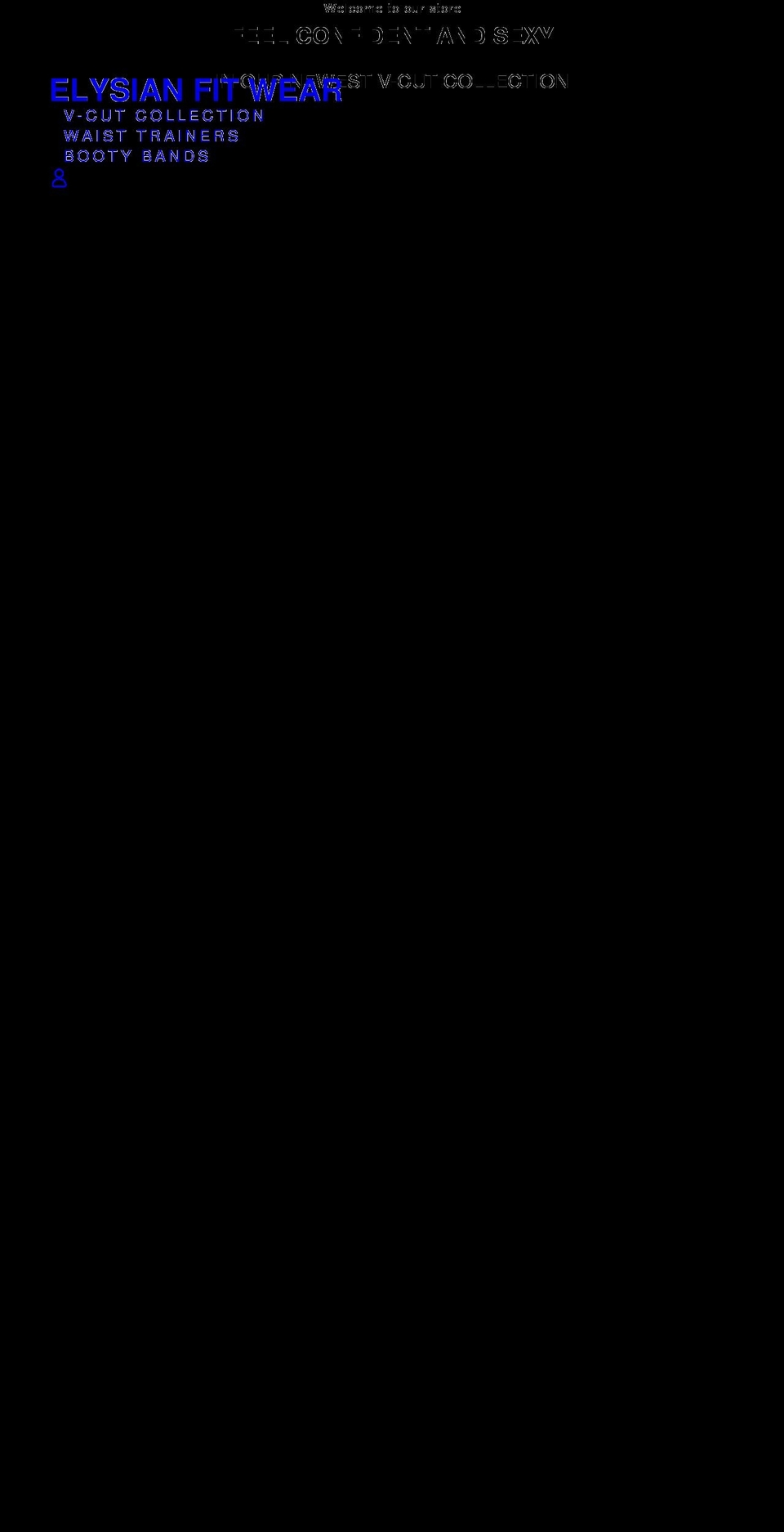 elysianfitwear.com shopify website screenshot