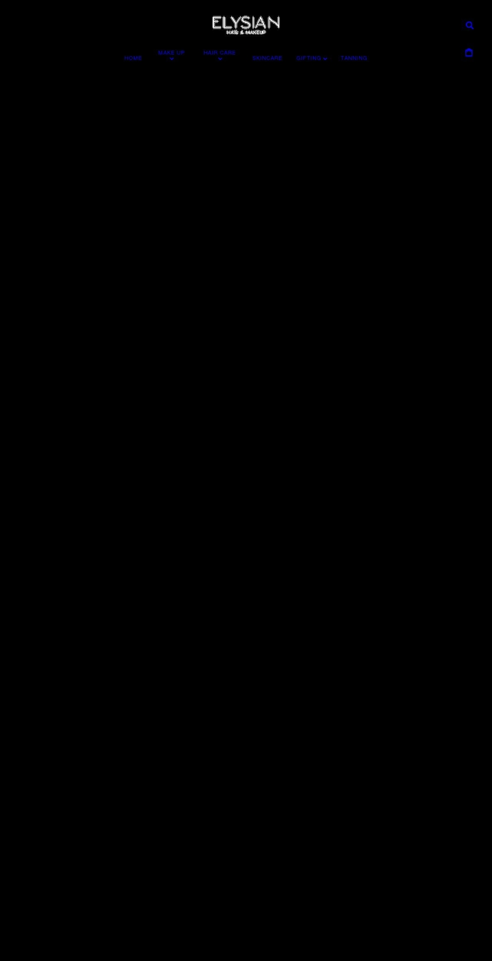 elysianstore.co.uk shopify website screenshot