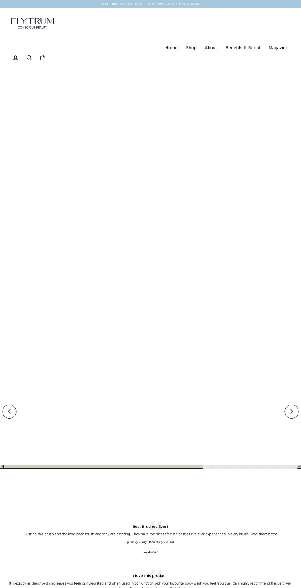 elytrum.com shopify website screenshot