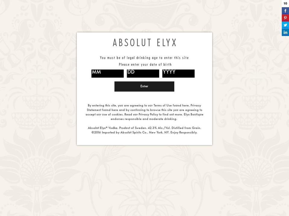 elyxbutik.com shopify website screenshot