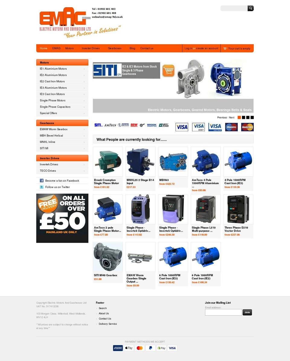 emag-online.co.uk shopify website screenshot