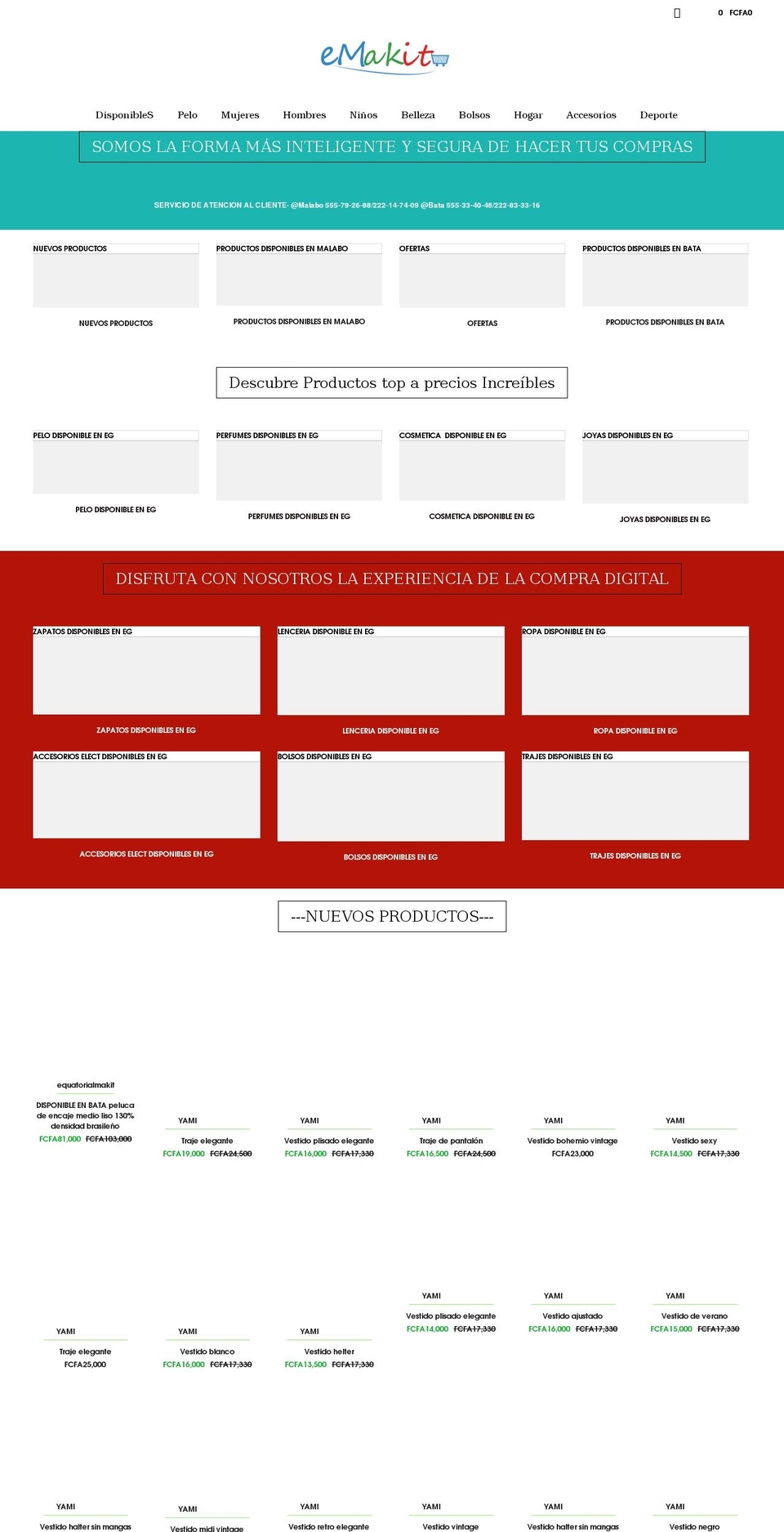 emakit.com — Shopify storefront screenshot