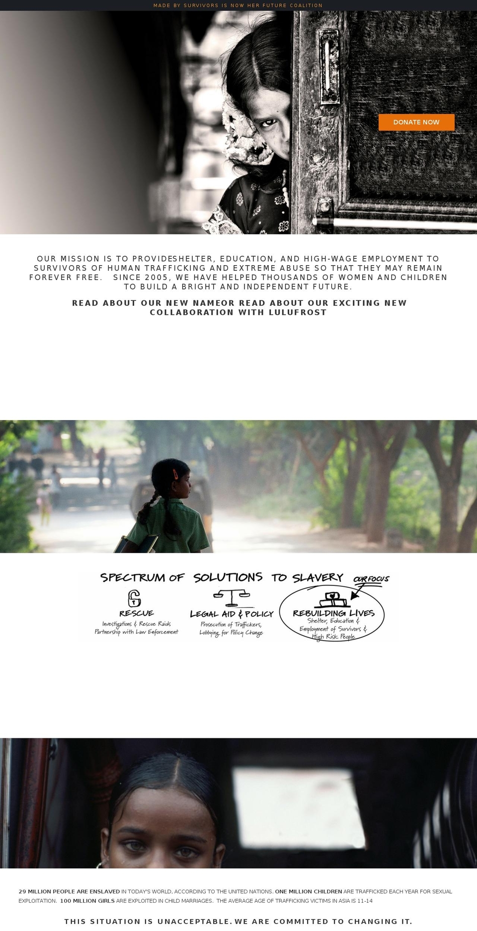 emancipationnetwork.com shopify website screenshot