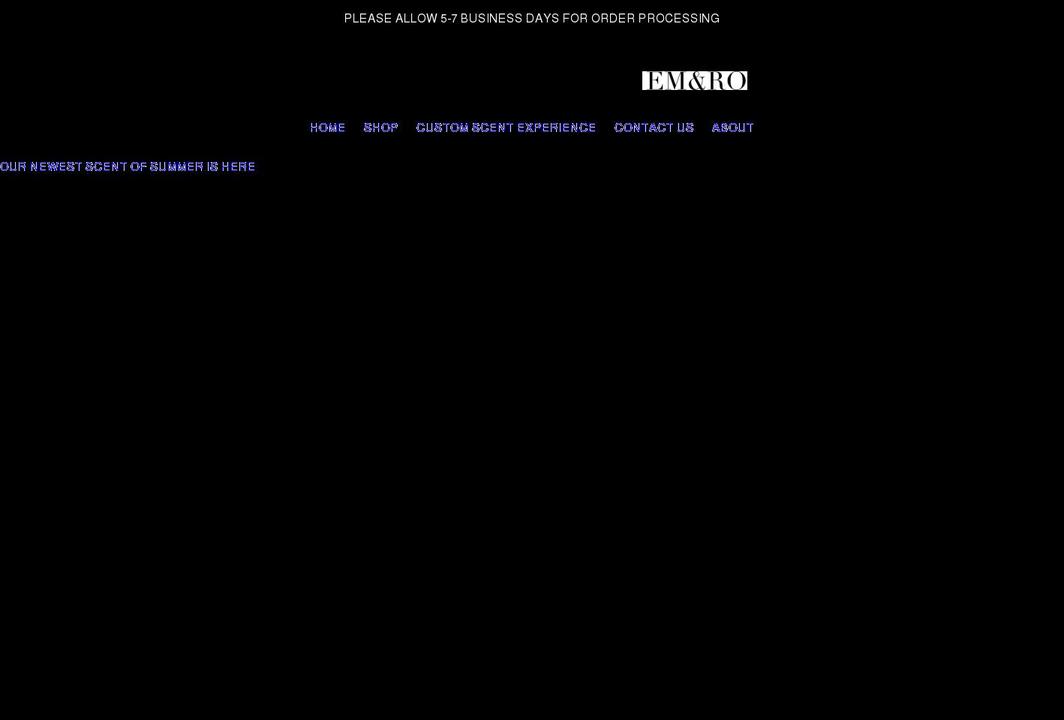 emandro.com shopify website screenshot