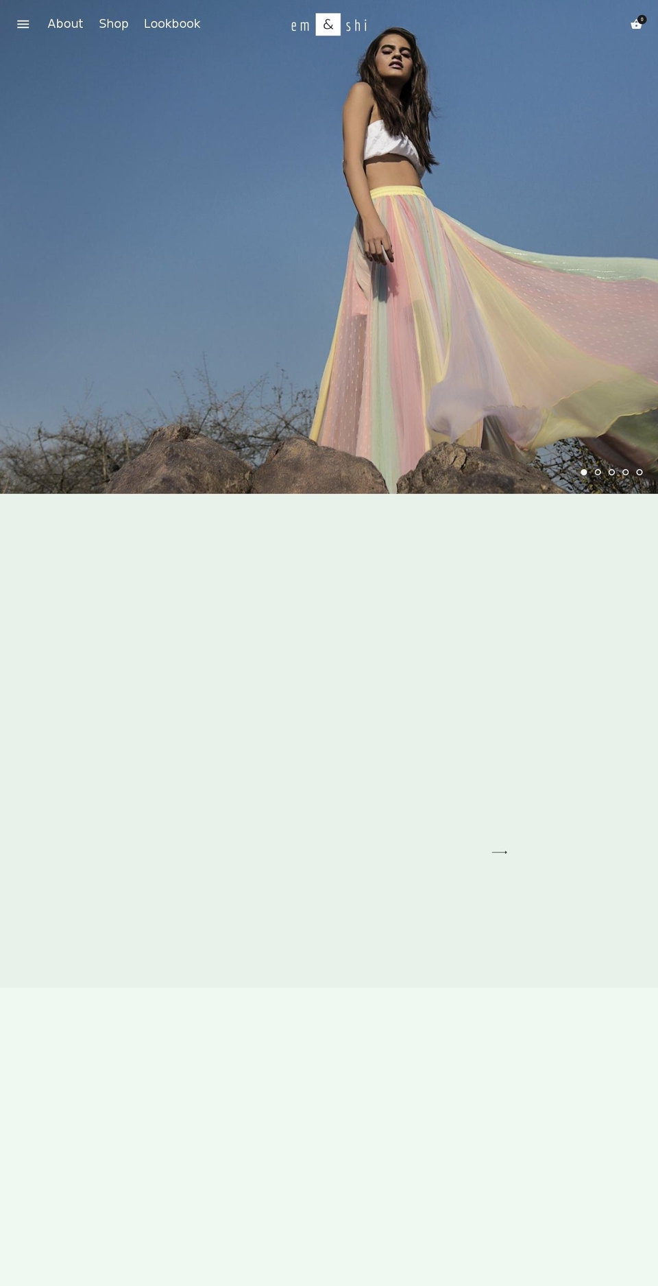 emandshi.com shopify website screenshot