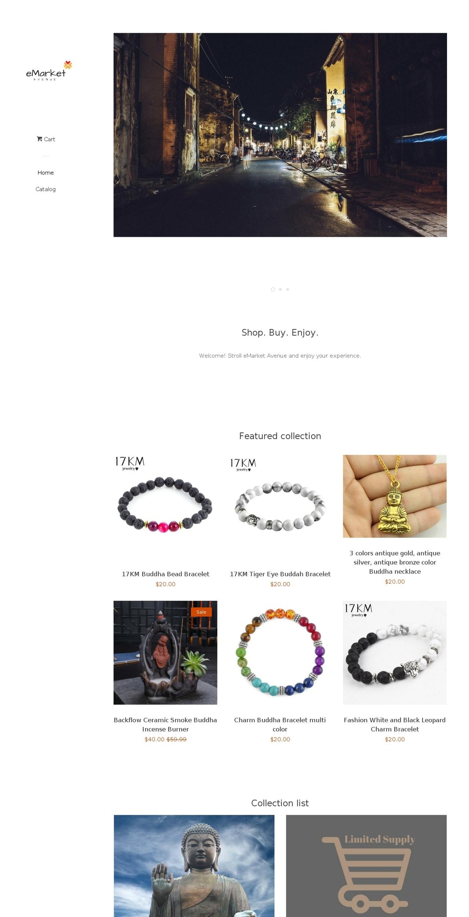 emarketavenue.com shopify website screenshot