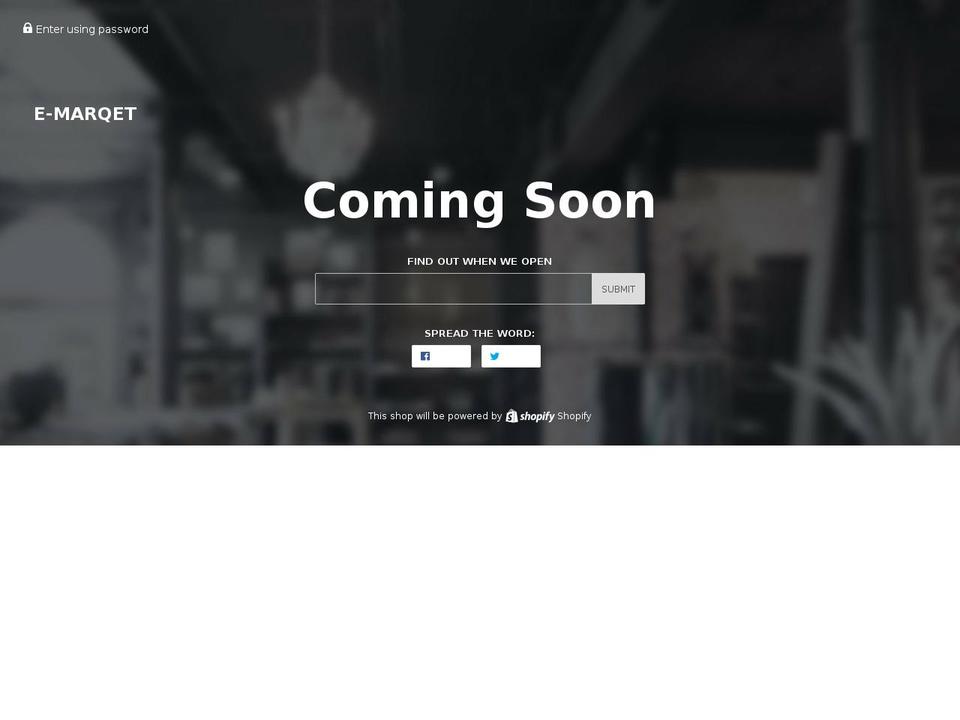 emarqet.com — Shopify storefront screenshot
