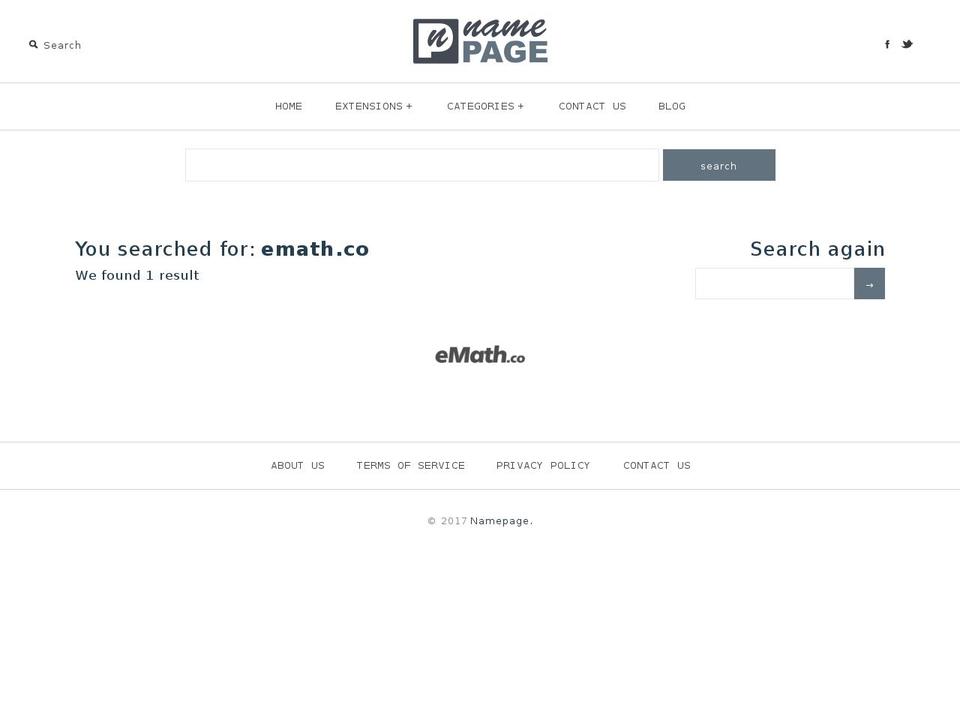 emath.co shopify website screenshot