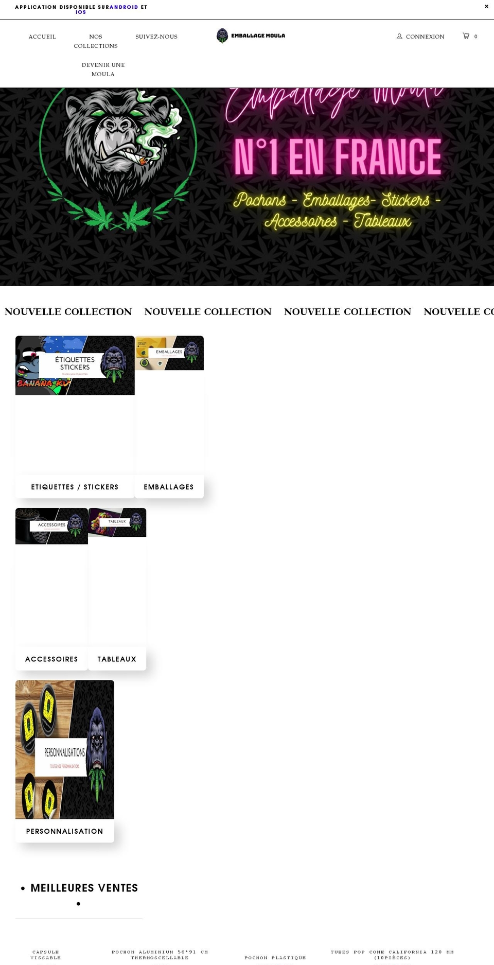 emballagemoula.com shopify website screenshot