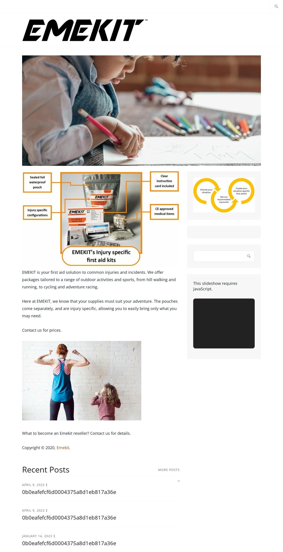 emekit.com — Shopify storefront screenshot