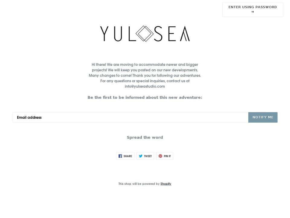 emeraldatelier.com — Shopify storefront screenshot