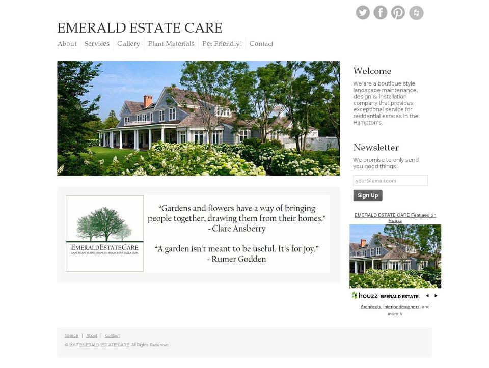emeraldestatecare.com shopify website screenshot