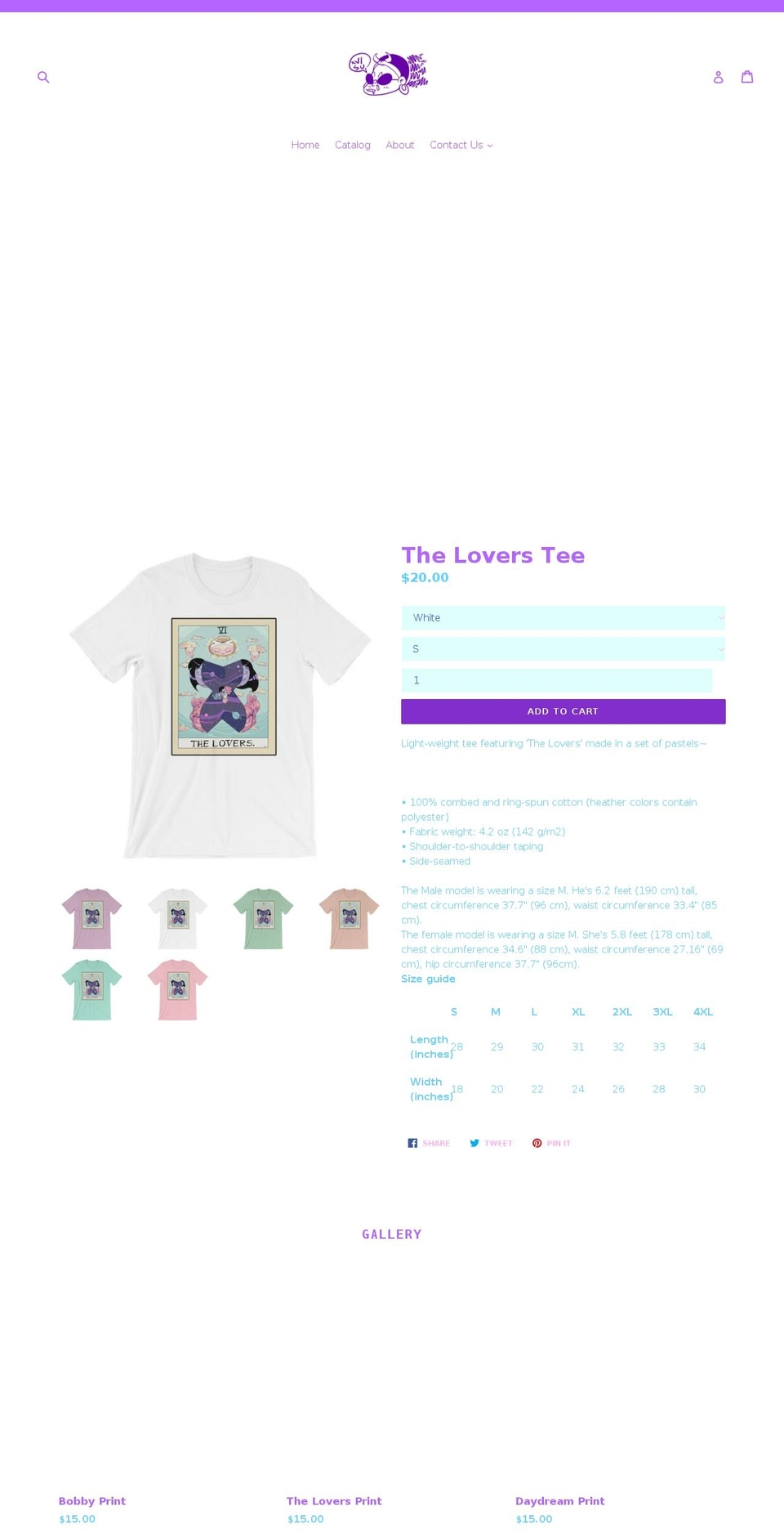 emeraldgardencomics.com — Shopify storefront screenshot