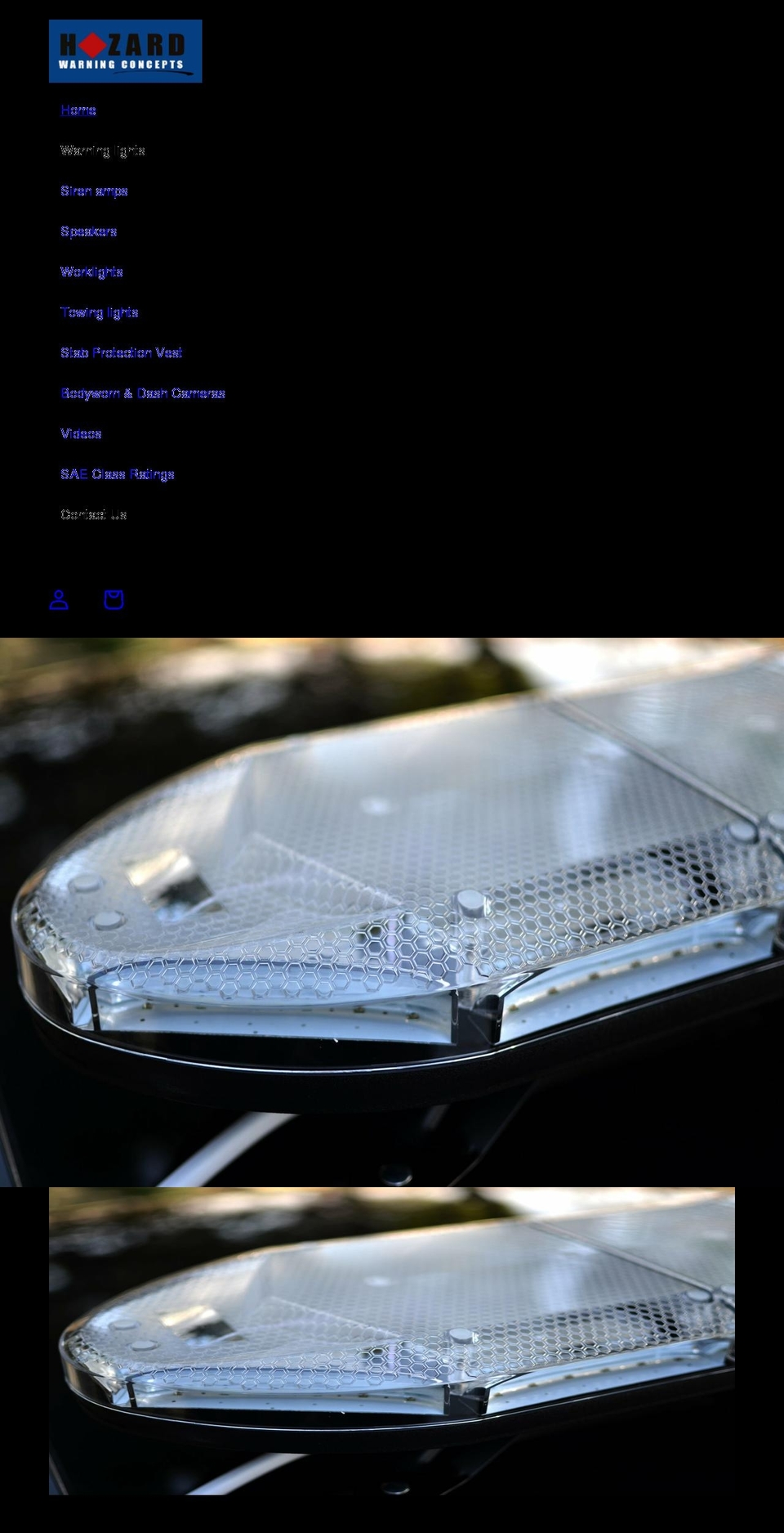 emergencybarlights.com.au shopify website screenshot