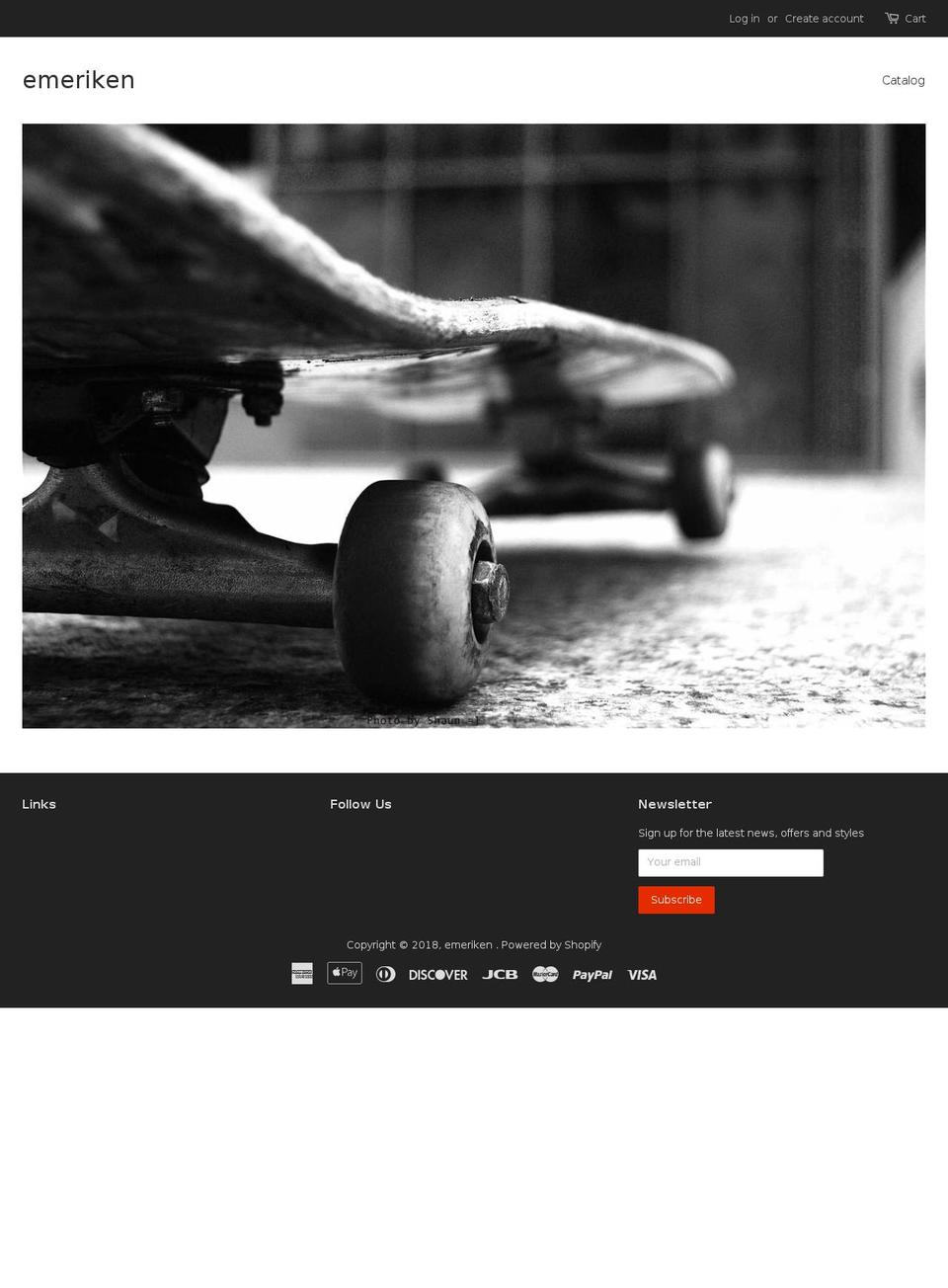 emeriken.net shopify website screenshot