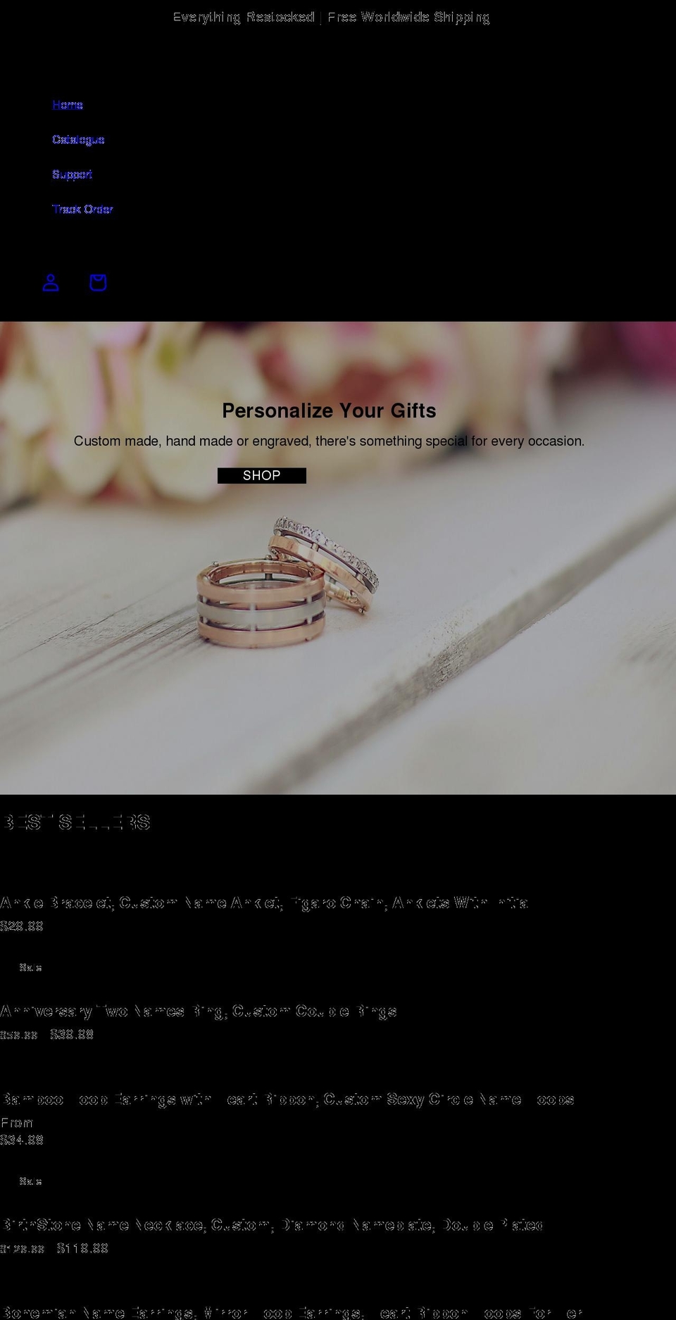 emerlax.com shopify website screenshot